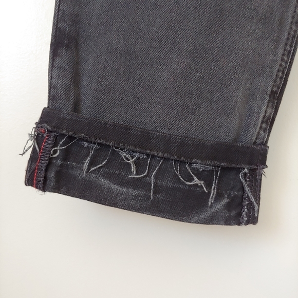 Joe's Jeans Collectors The Billie Ankle Boyfriend Slim Jeans Black Size 26 - Picture 13 of 15